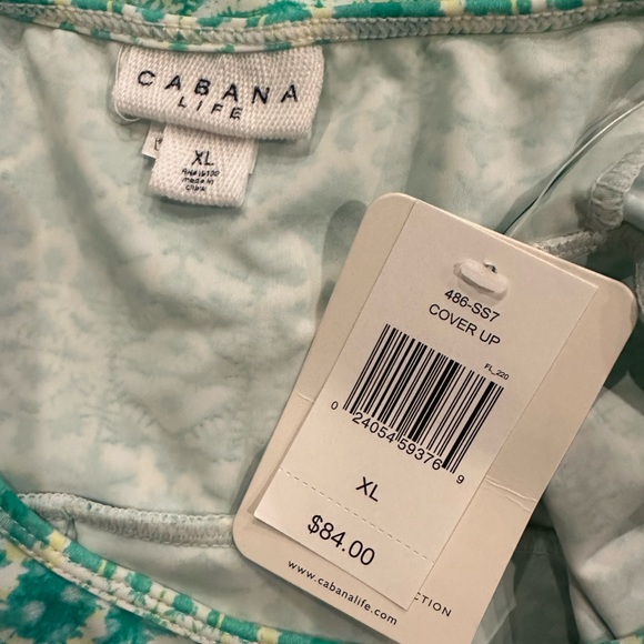 Cabana Life green print size XL New with tags - Picture 5 of 5